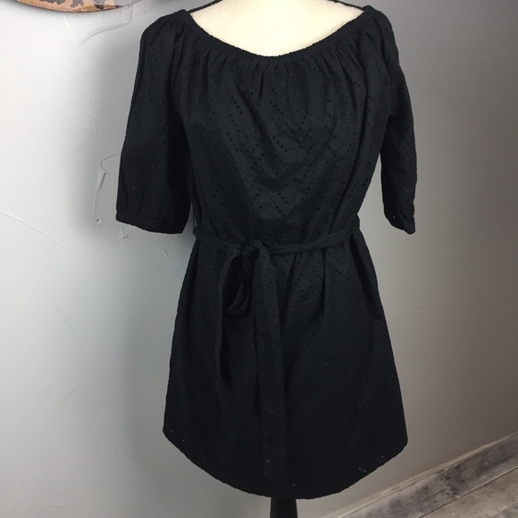 NWT, GAP Black Summer Eyelet Dress size XS - Picture 3 of 7